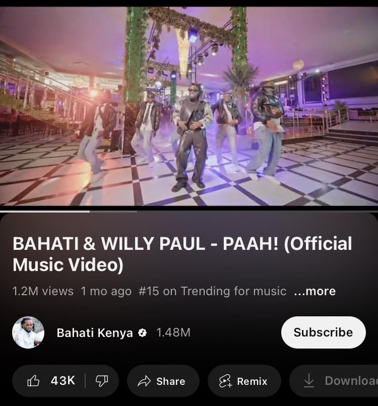 PAAH Bahati ft Willy Pozze (Kenya)