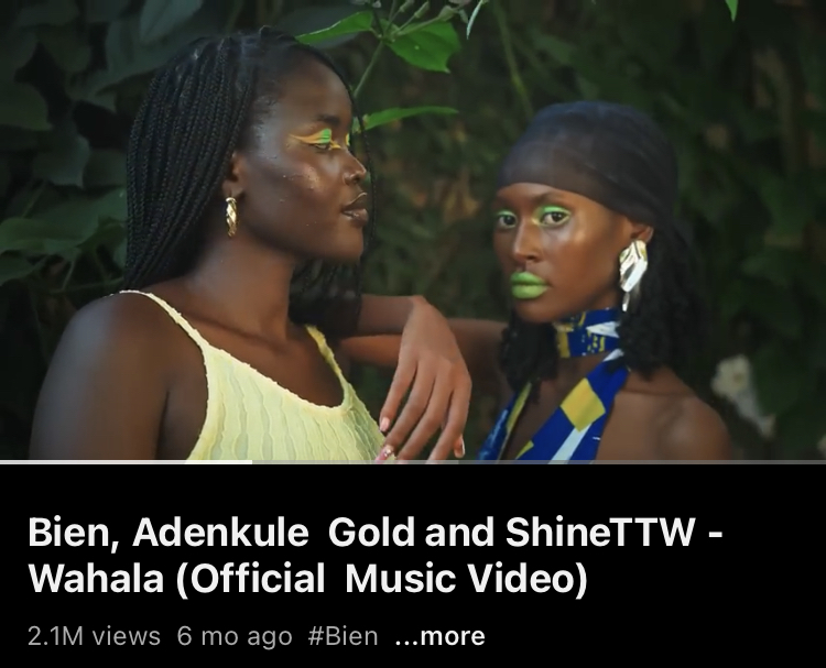Wahala Bien ft Adenkule Gold and ShineTTW (Kenya/Nigeria)