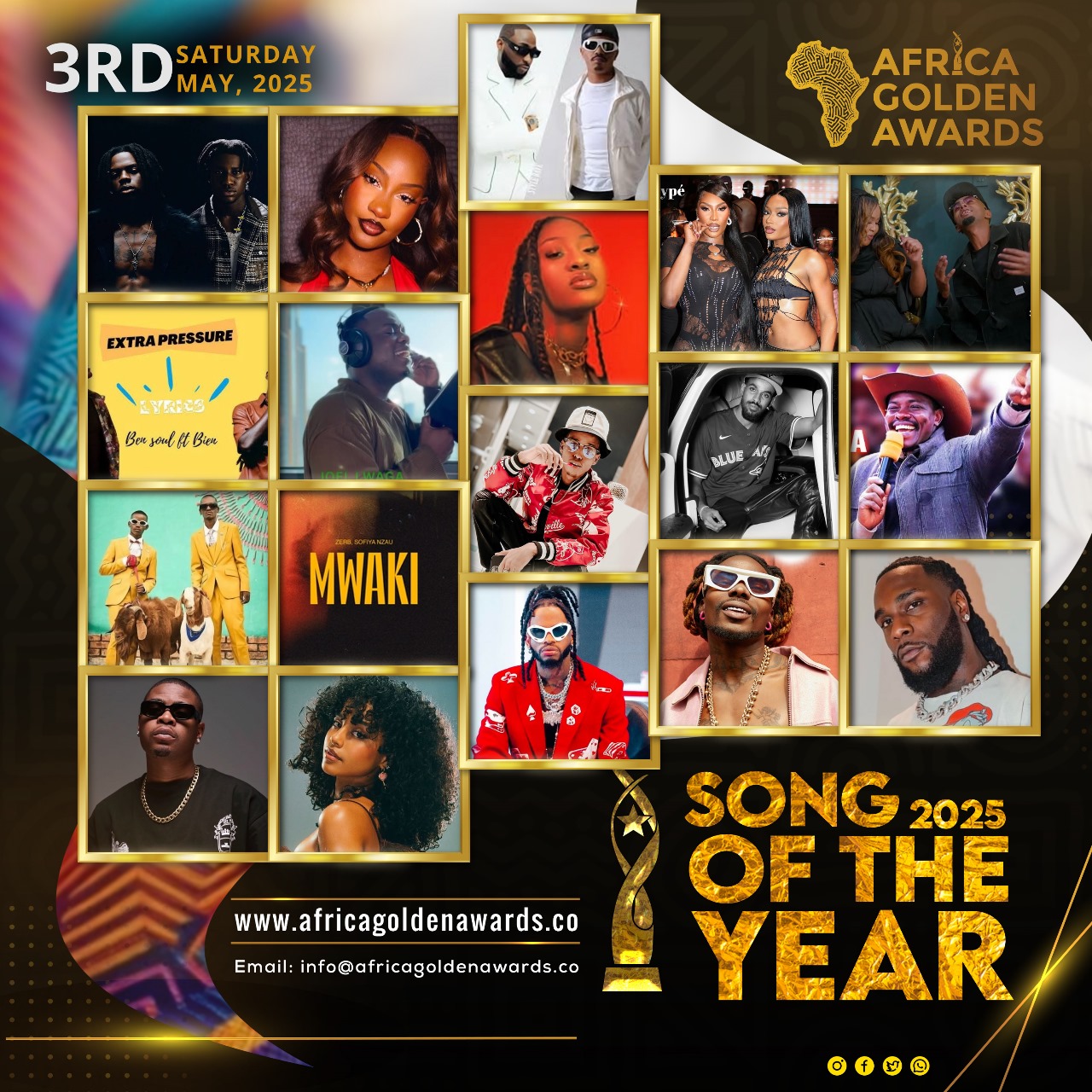 AFRICA GOLDEN SONG OF THE YEAR 2025