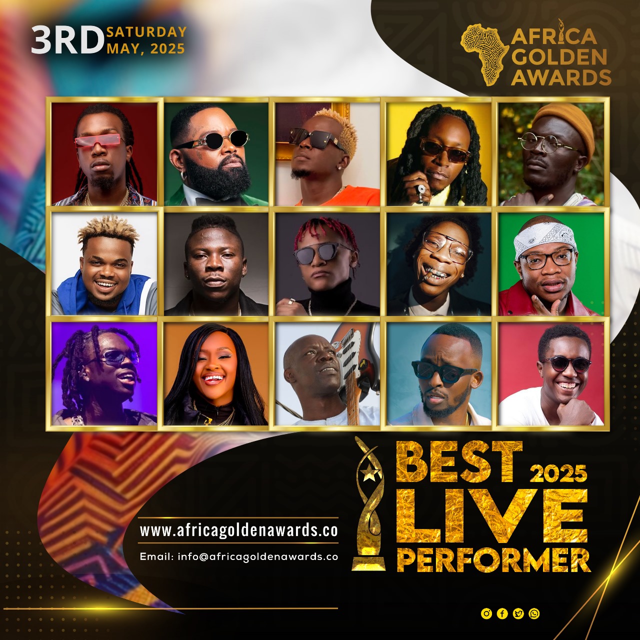 AFRICA GOLDEN BEST LIVE PERFORMER 