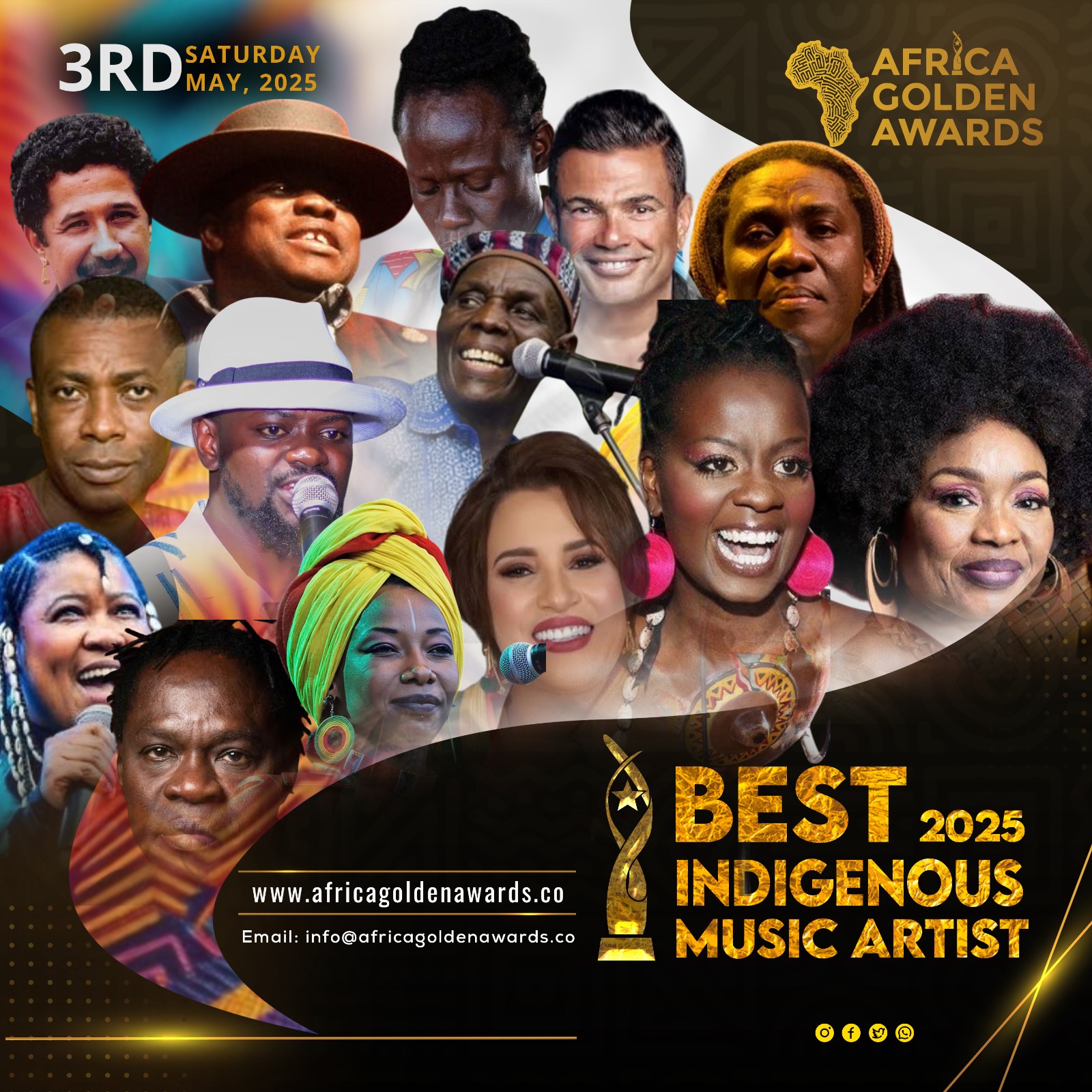 AFRICA GOLDEN BEST INDIGENOUS MUSIC ARTIST 2025