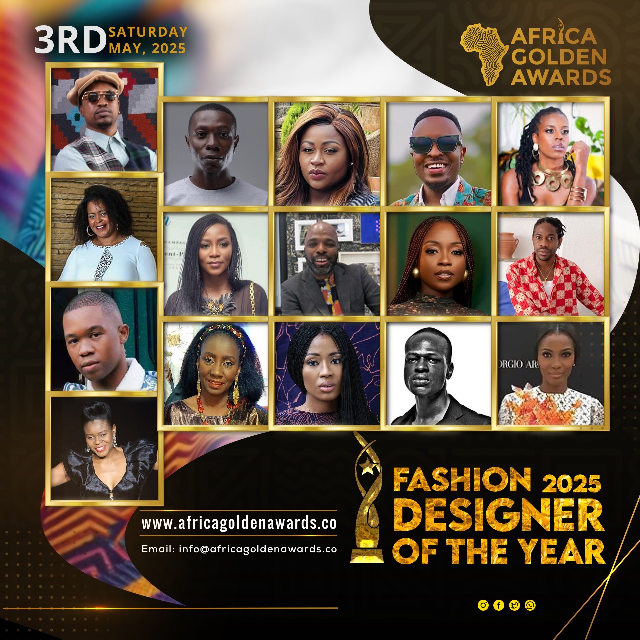 AFRICA GOLDEN FASHION DESIGNER OF THE YEAR