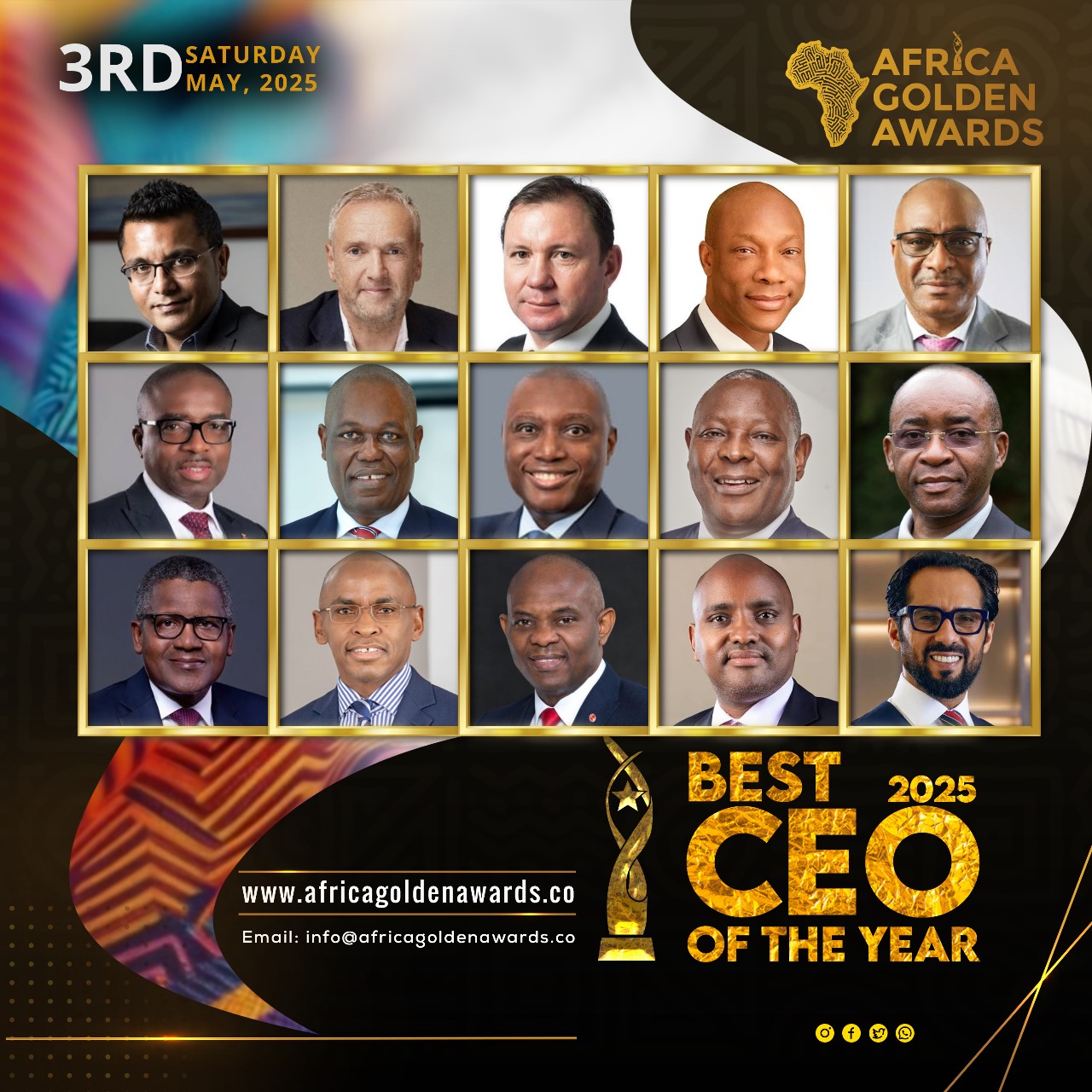 AFRICA GOLDEN CEO OF THE YEAR 2025