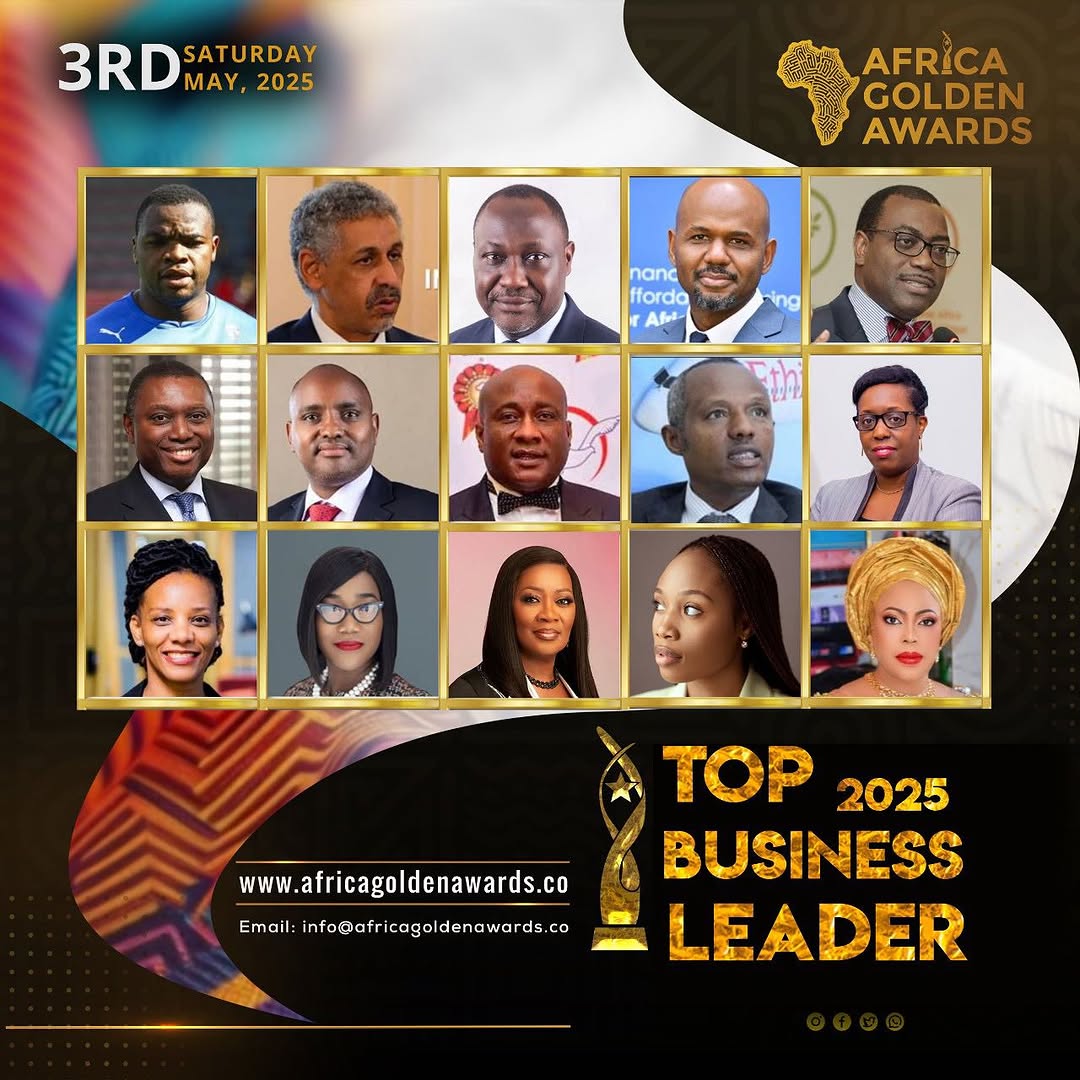 AFRICA GOLDEN TOP BUSINESS LEADER OF THE YEAR