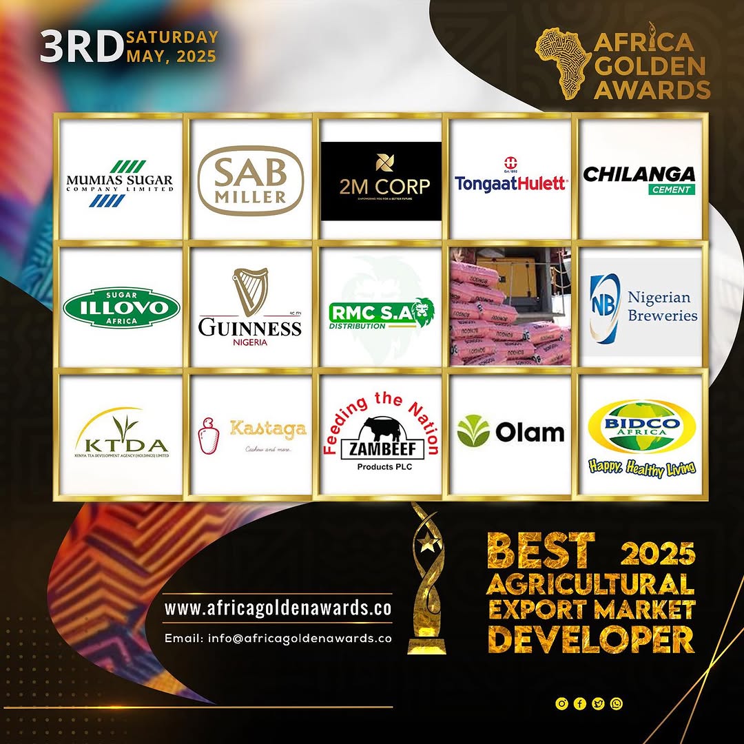 AFRICA GOLDEN BEST AGRICULTURAL EXPORT MARKET DEVELOPER