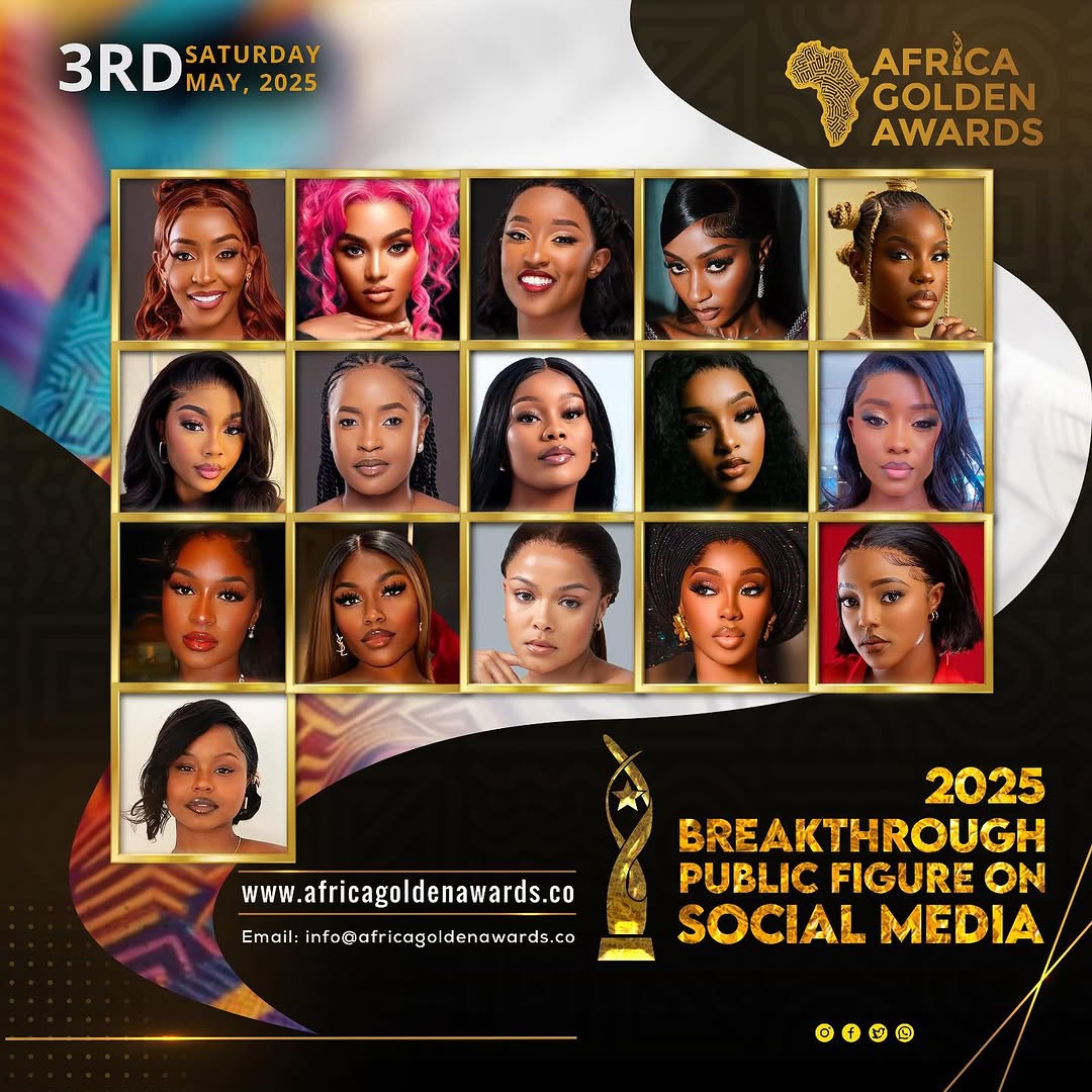 AFRICA GOLDEN BREAKTHROUGH PUBLIC FIGURE ON SOCIAL MEDIA