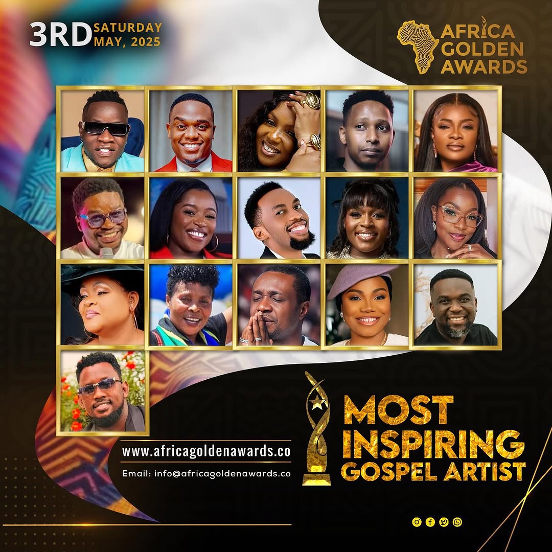 AFRICA GOLDEN MOST INSPIRING GOSPEL ARTIST OF THE YEAR 