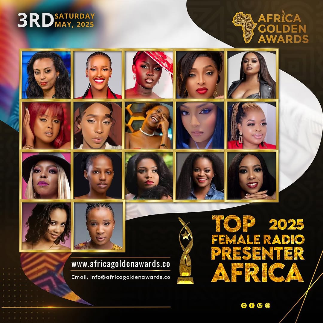 AFRICA GOLDEN TOP FEMALE RADIO PRESENTER 