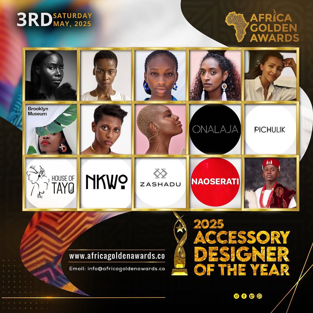 AFRICA GOLDEN ACCESSORY DESIGNER OF THE YEAR