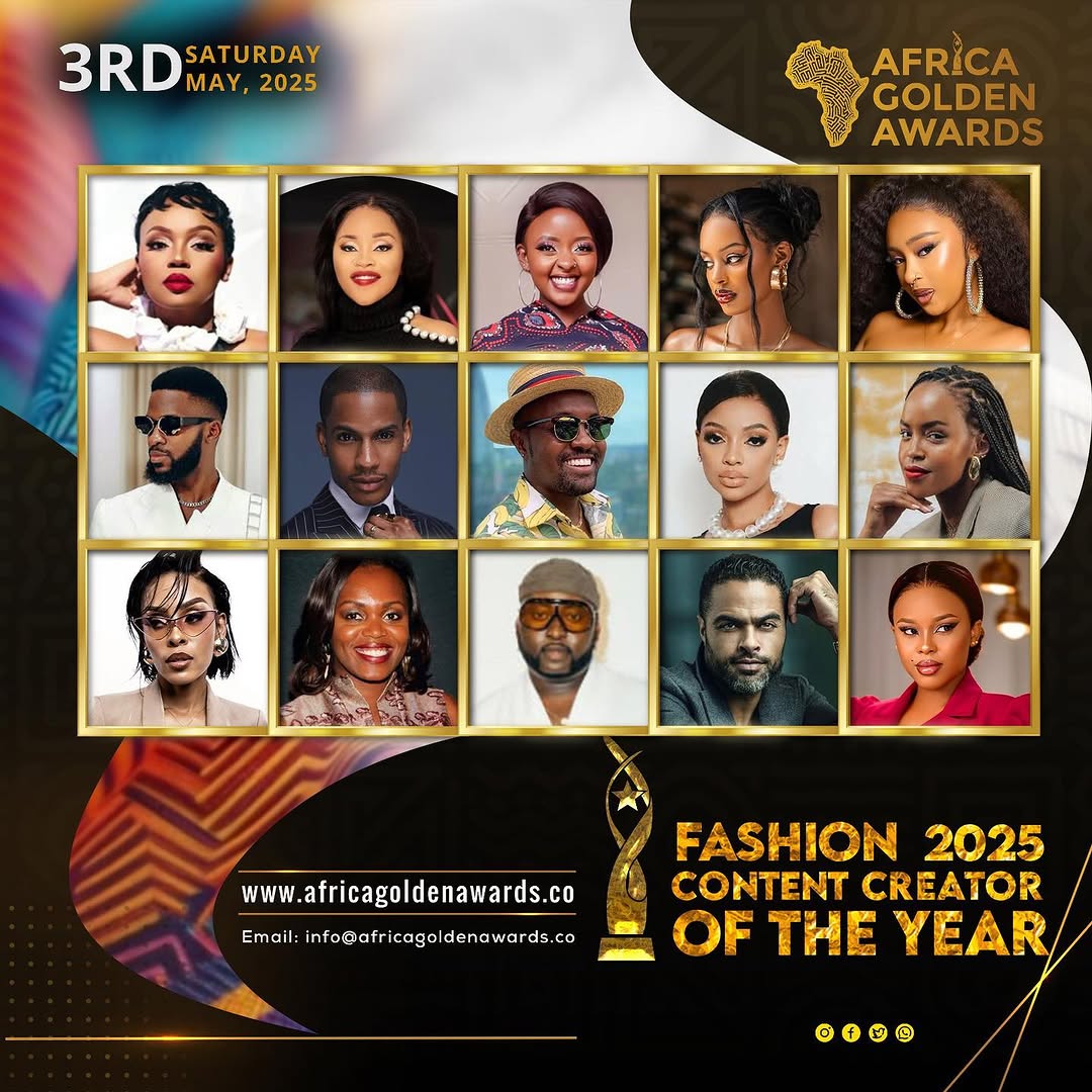 AFRICA GOLDEN FASHION CONTENT CREATOR OF THE YEAR