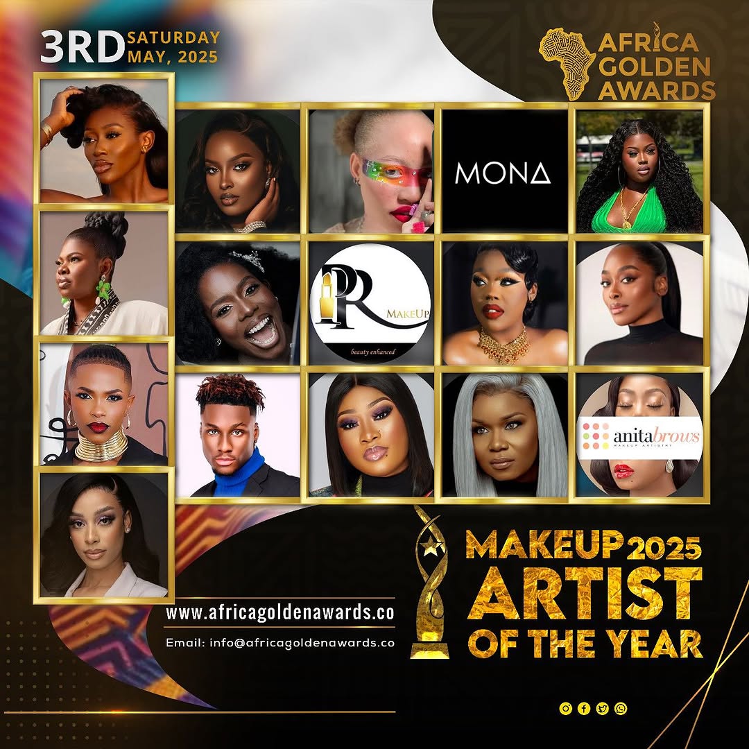 AFRICA GOLDEN MAKEUP ARTIST OF THE YEAR 