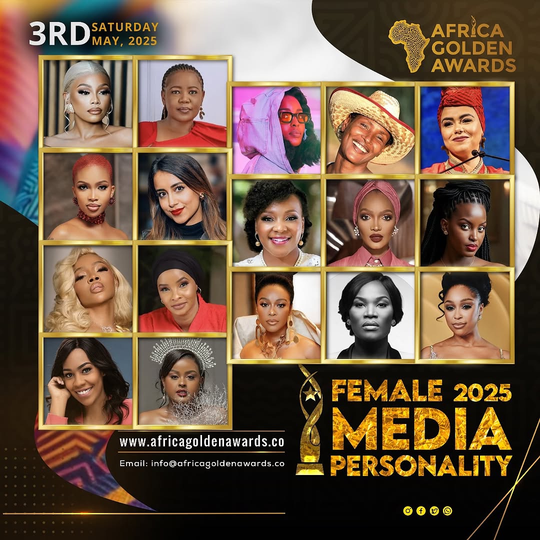 AFRICA GOLDEN TOP FEMALE  MEDIA PERSONALITY 2025