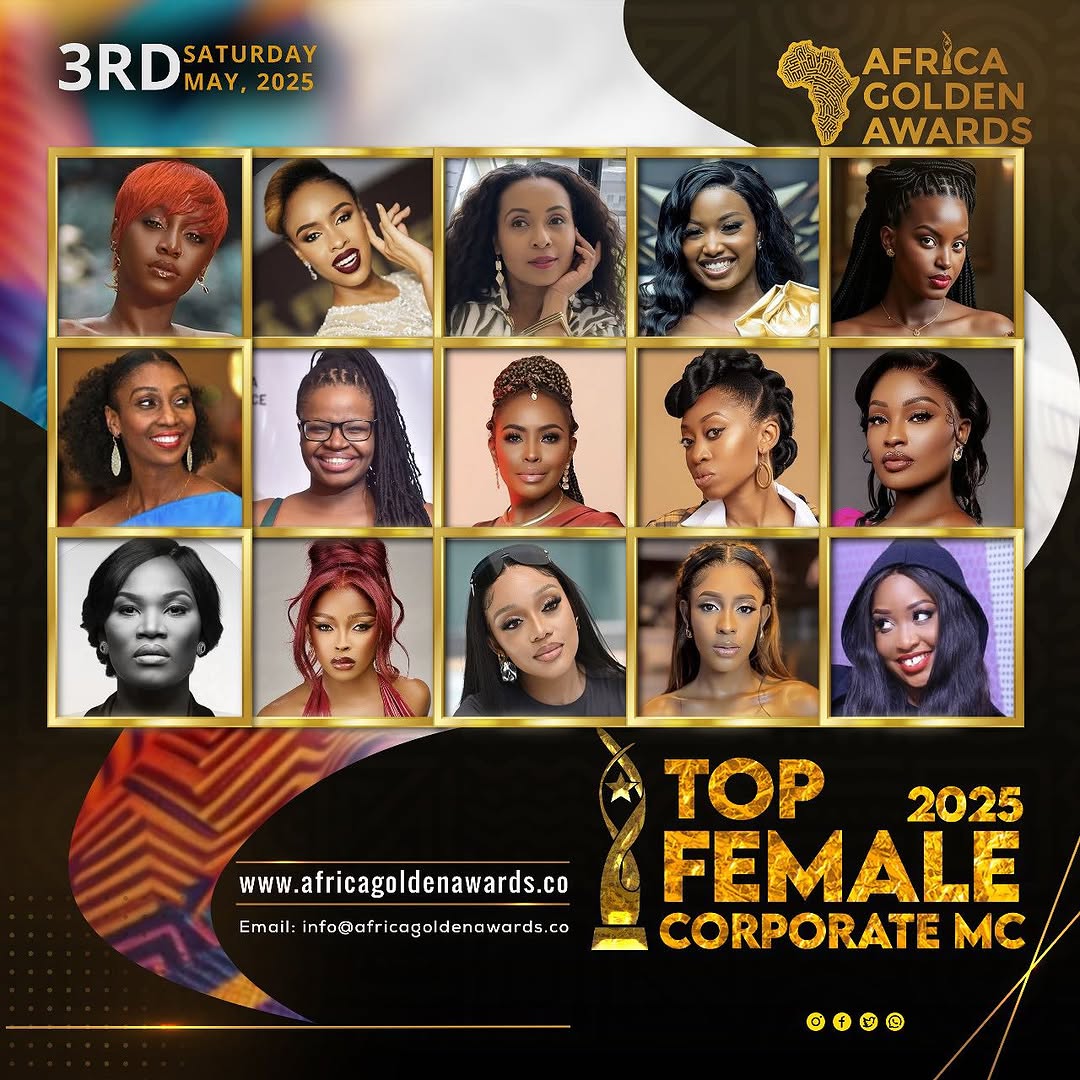 AFRICA GOLDEN TOP FEMALE CORPORATE MC 