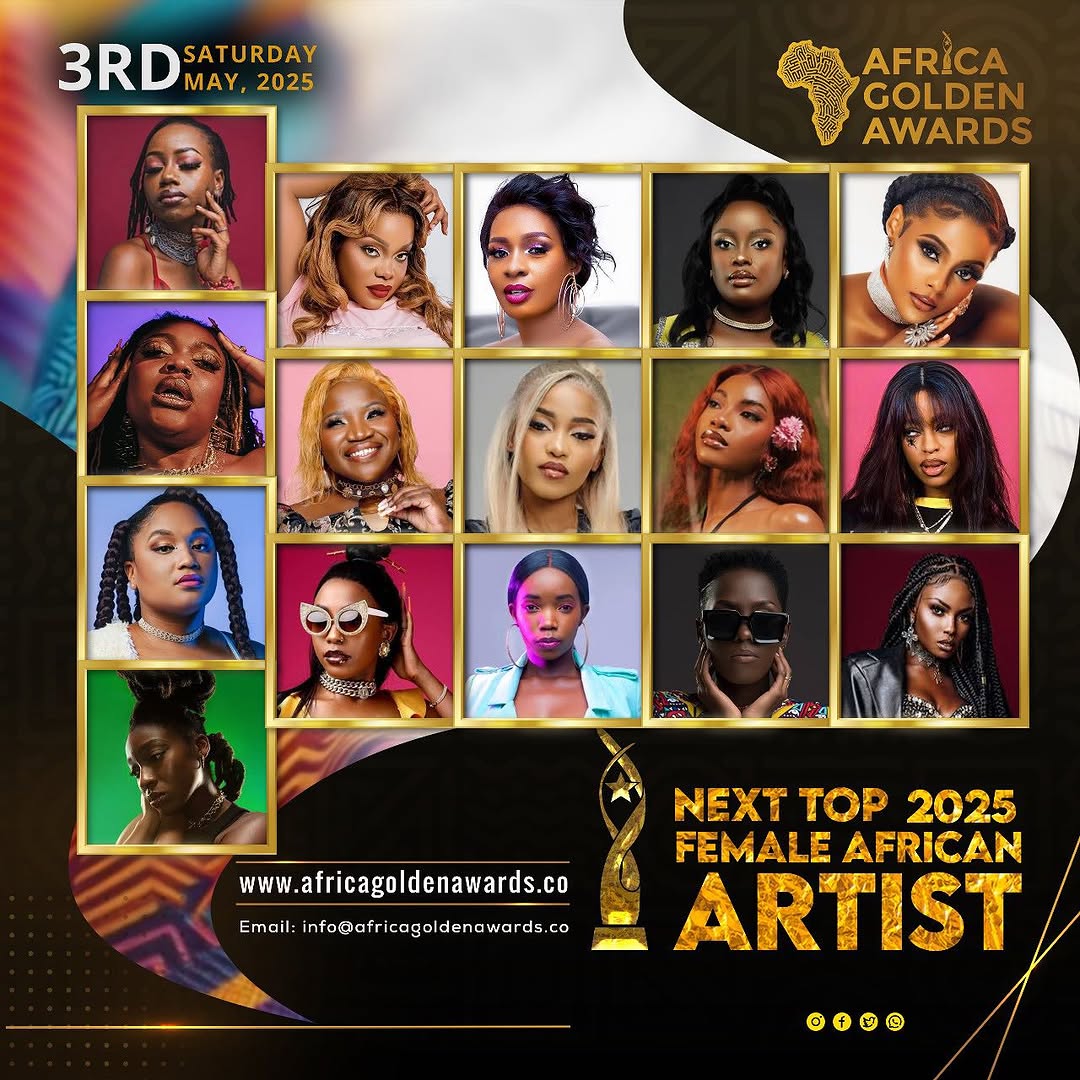 AFRICA GOLDEN NEXT TOP FEMALE  ARTIST