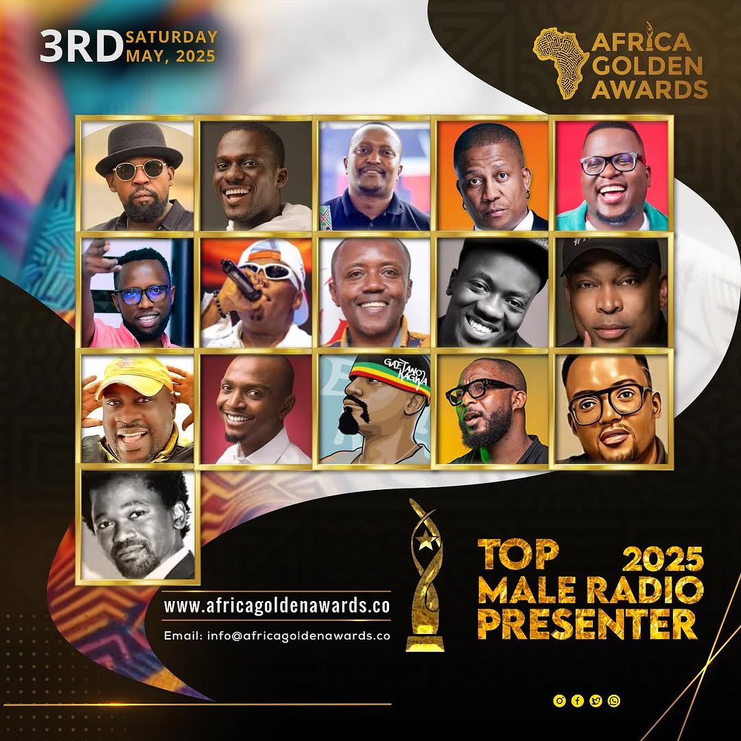 AFRICA GOLDEN TOP MALE RADIO PRESENTER 