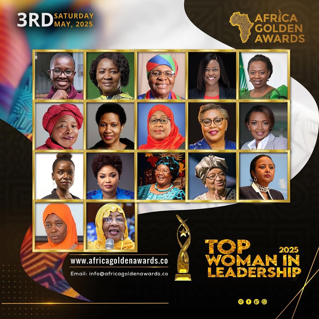 AFRICA GOLDEN TOP WOMAN IN LEADERSHIP 