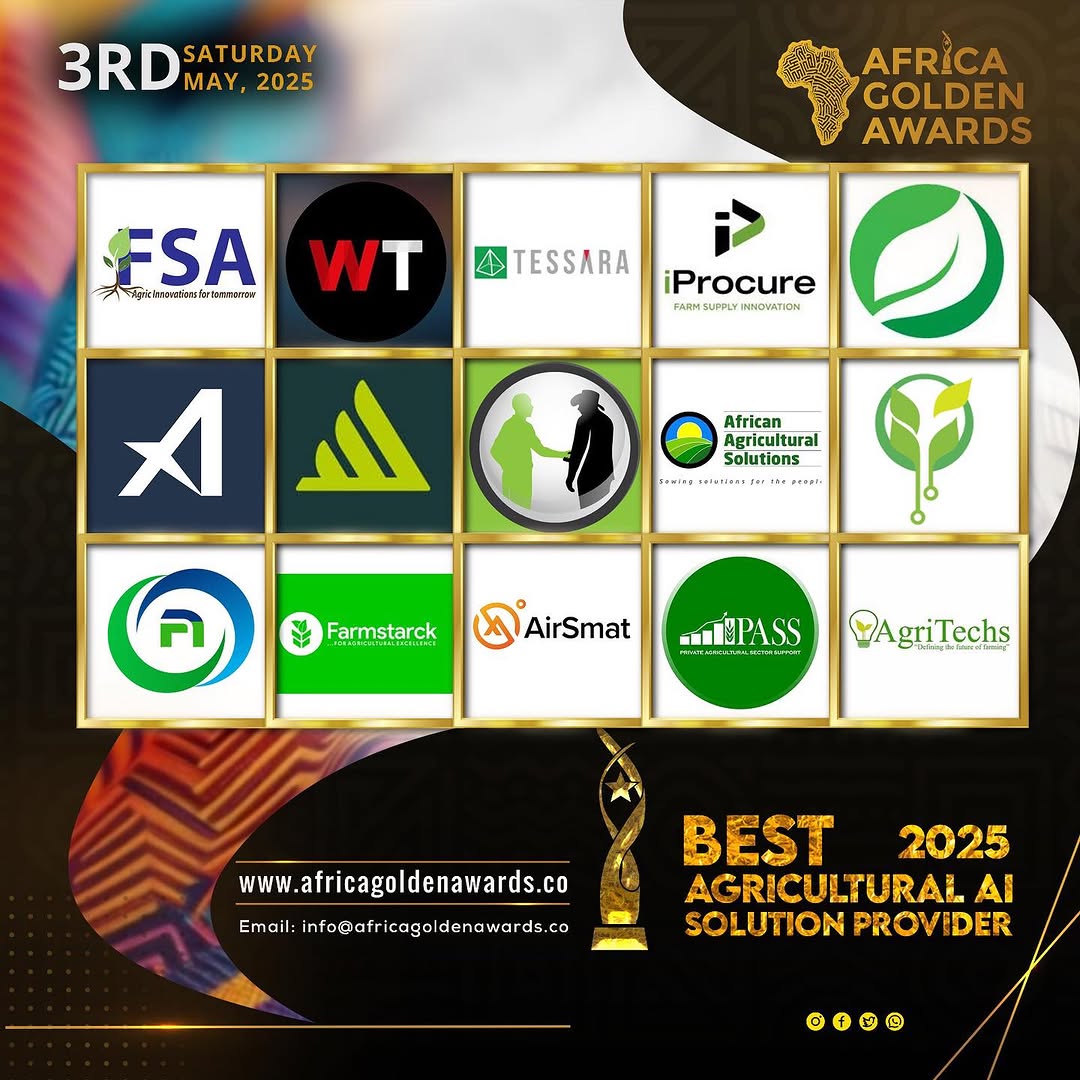 AFRICA GOLDEN BEST AGRICULTURAL AI SOLUTION PROVIDER