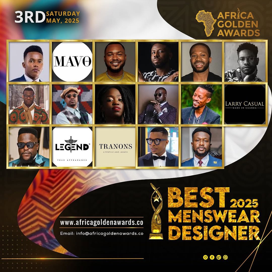 AFRICA GOLDEN BEST MENSWEAR DESIGNER