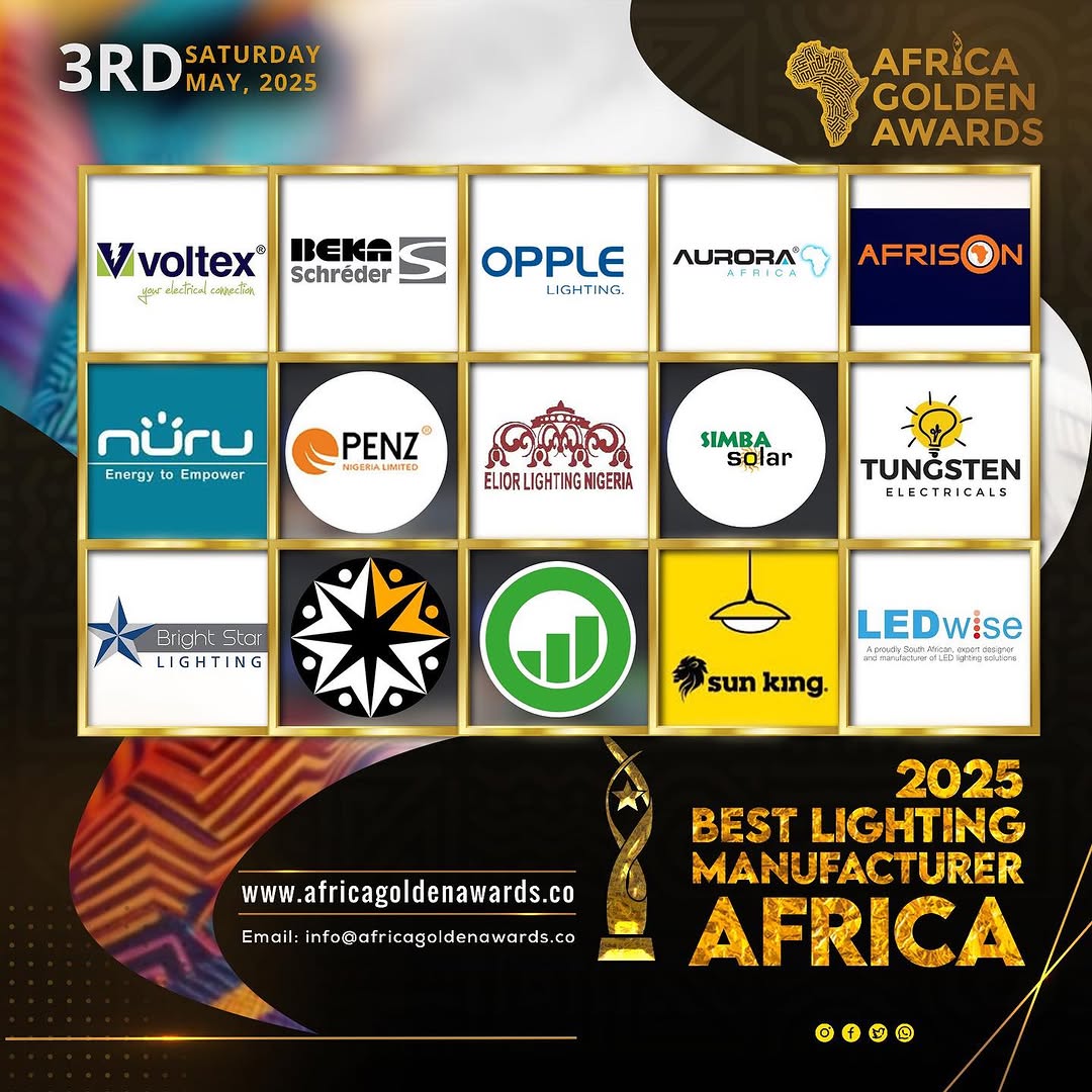 BEST LIGHTING MANUFACTURER AFRICA 