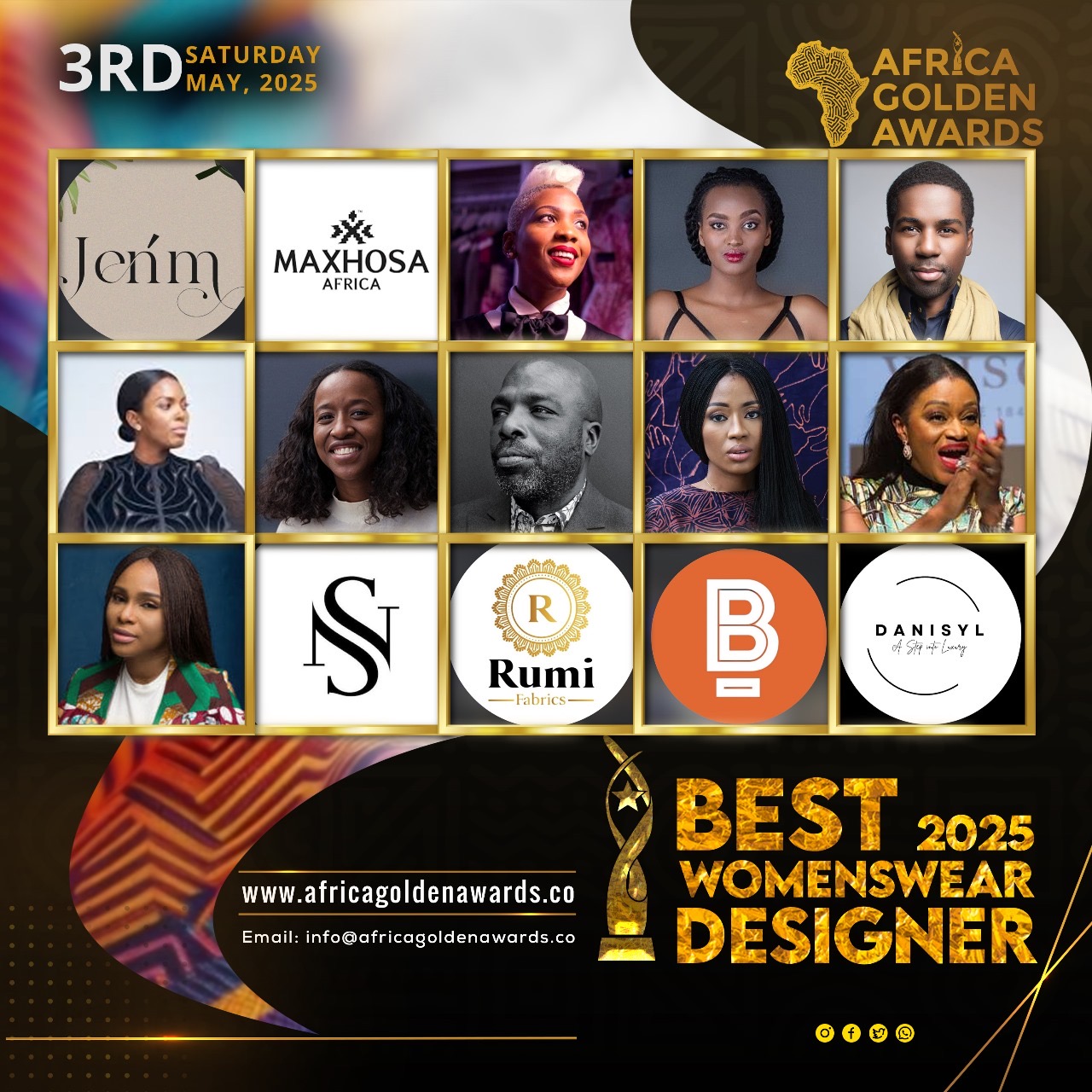 AFRICA GOLDEN BEST WOMENSWEAR DESIGNER