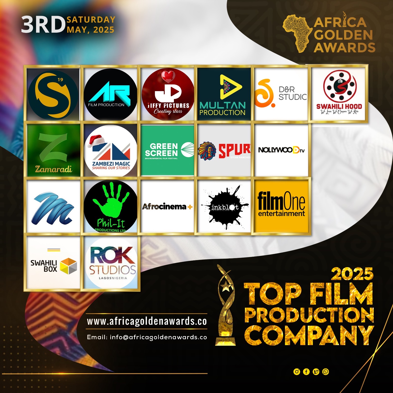 TOP FILM PRODUCTION COMPANY  OF THE YEAR