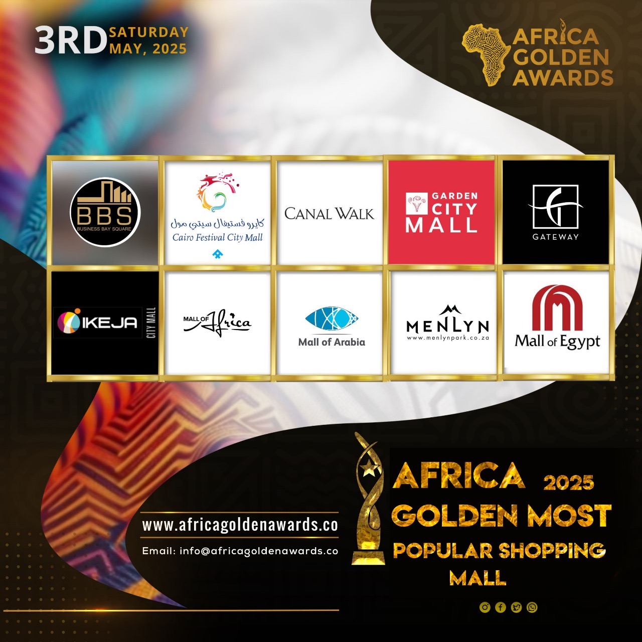 AFRICA GOLDEN MOST POPULAR SHOPPING MALL 