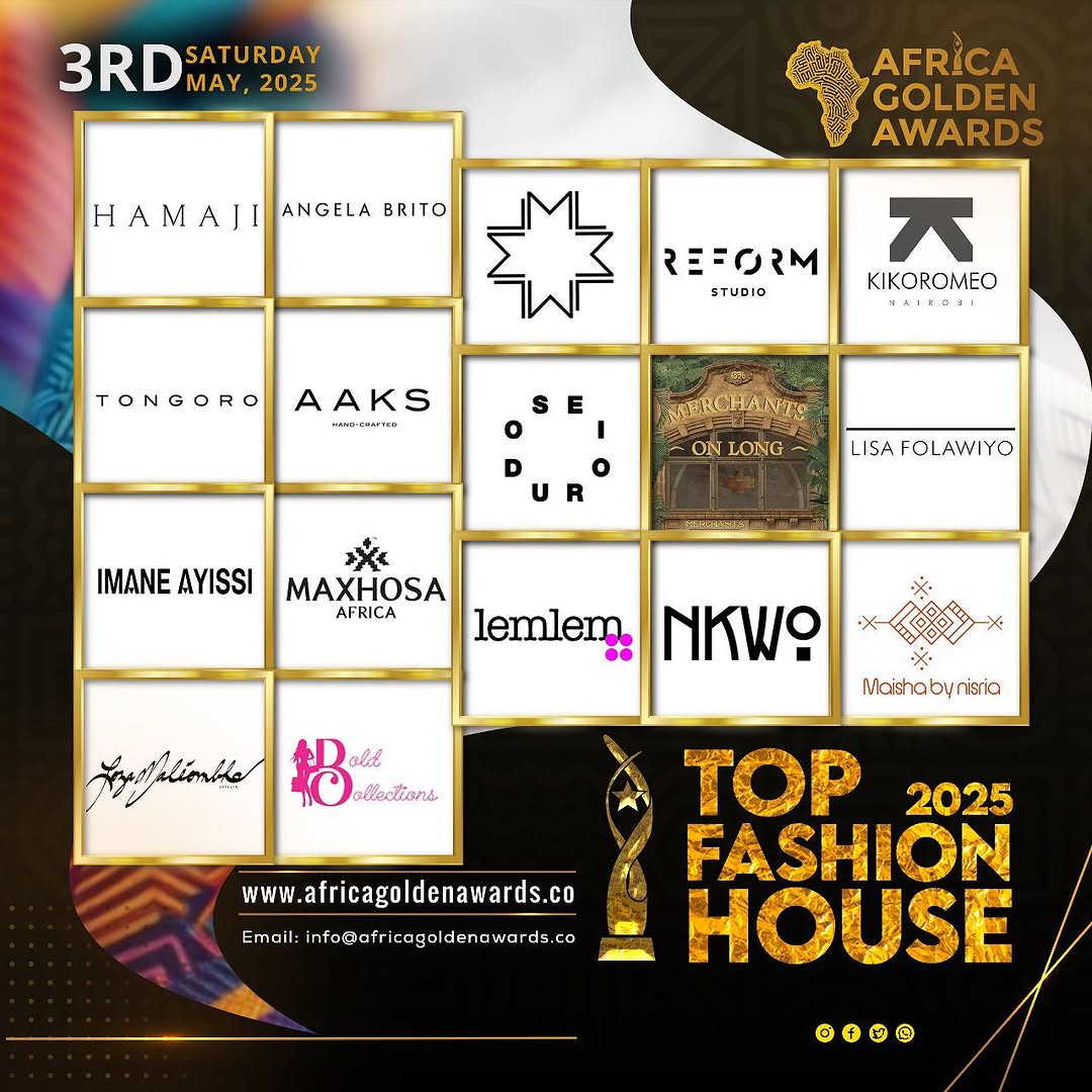 AFRICAN GOLDEN TOP FASHION HOUSE