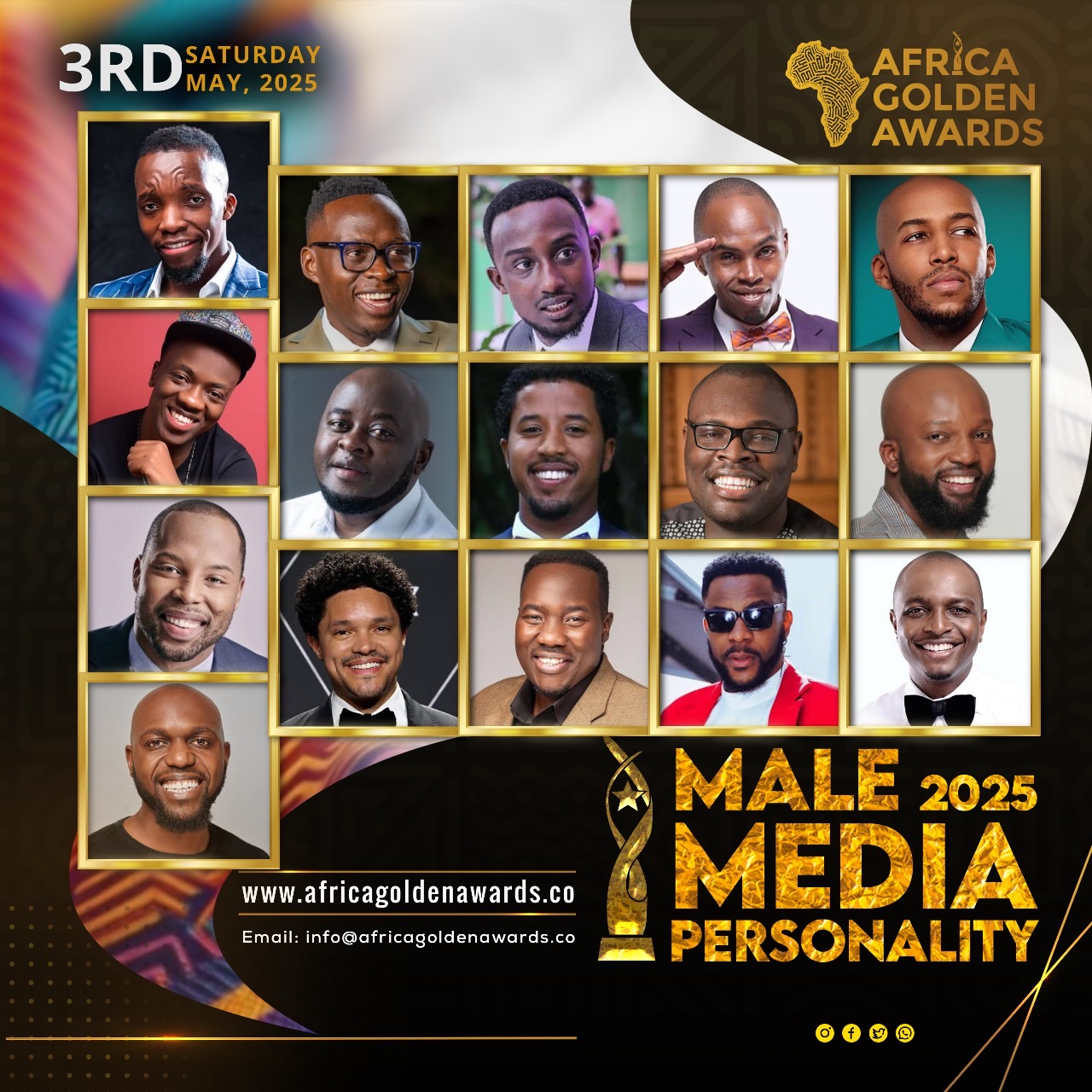 AFRICA GOLDEN MALE MEDIA PERSONALITY 2025