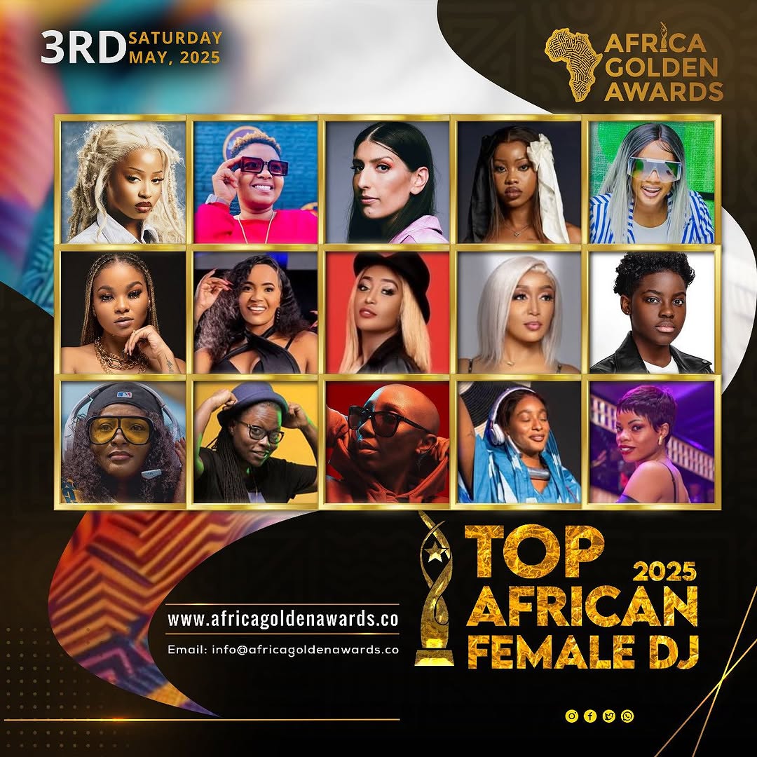 AFRICA GOLDEN TOP FEMALE DJ