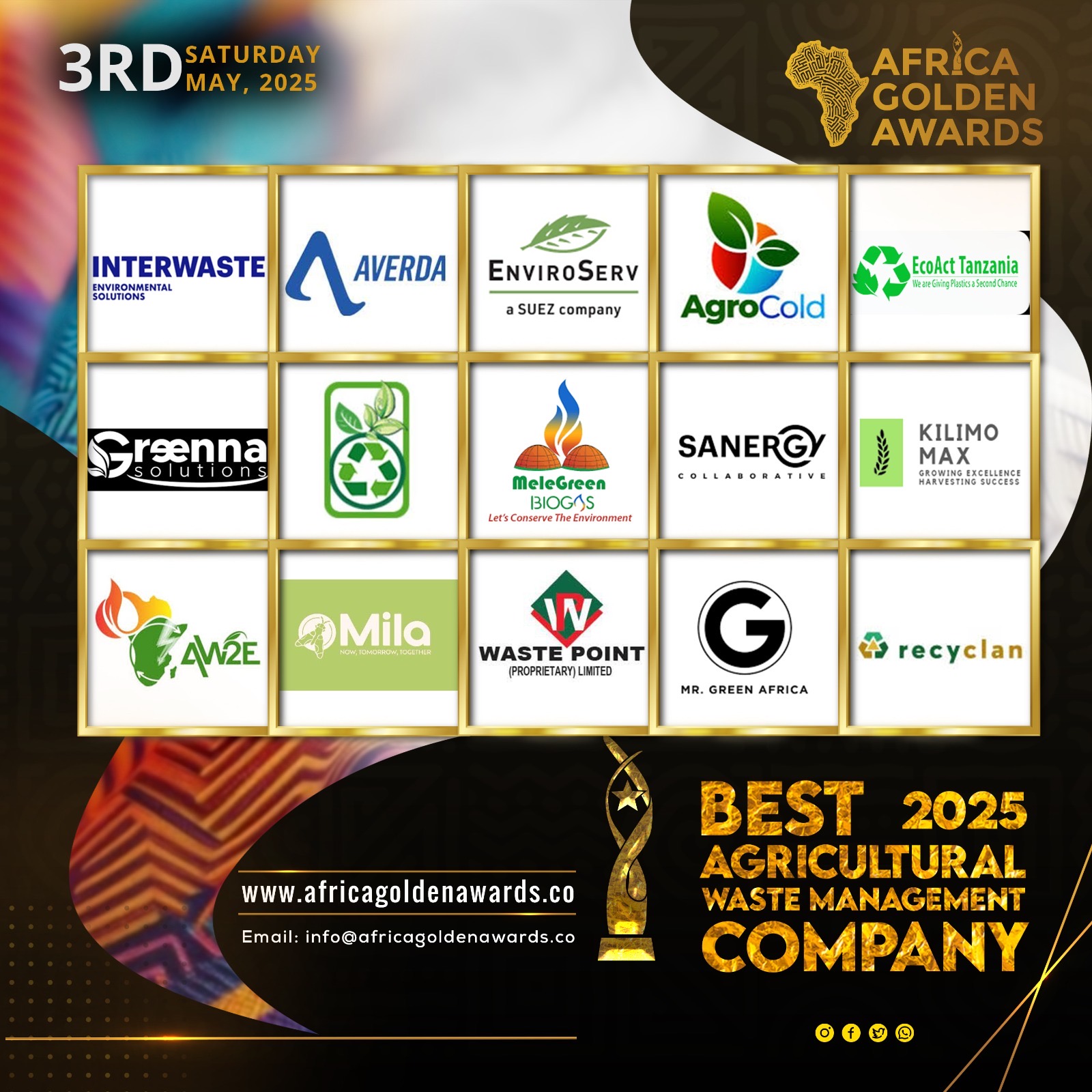 AFRICA GOLDEN BEST AGRICULTURAL WASTE MANAGEMENT COMPANY 