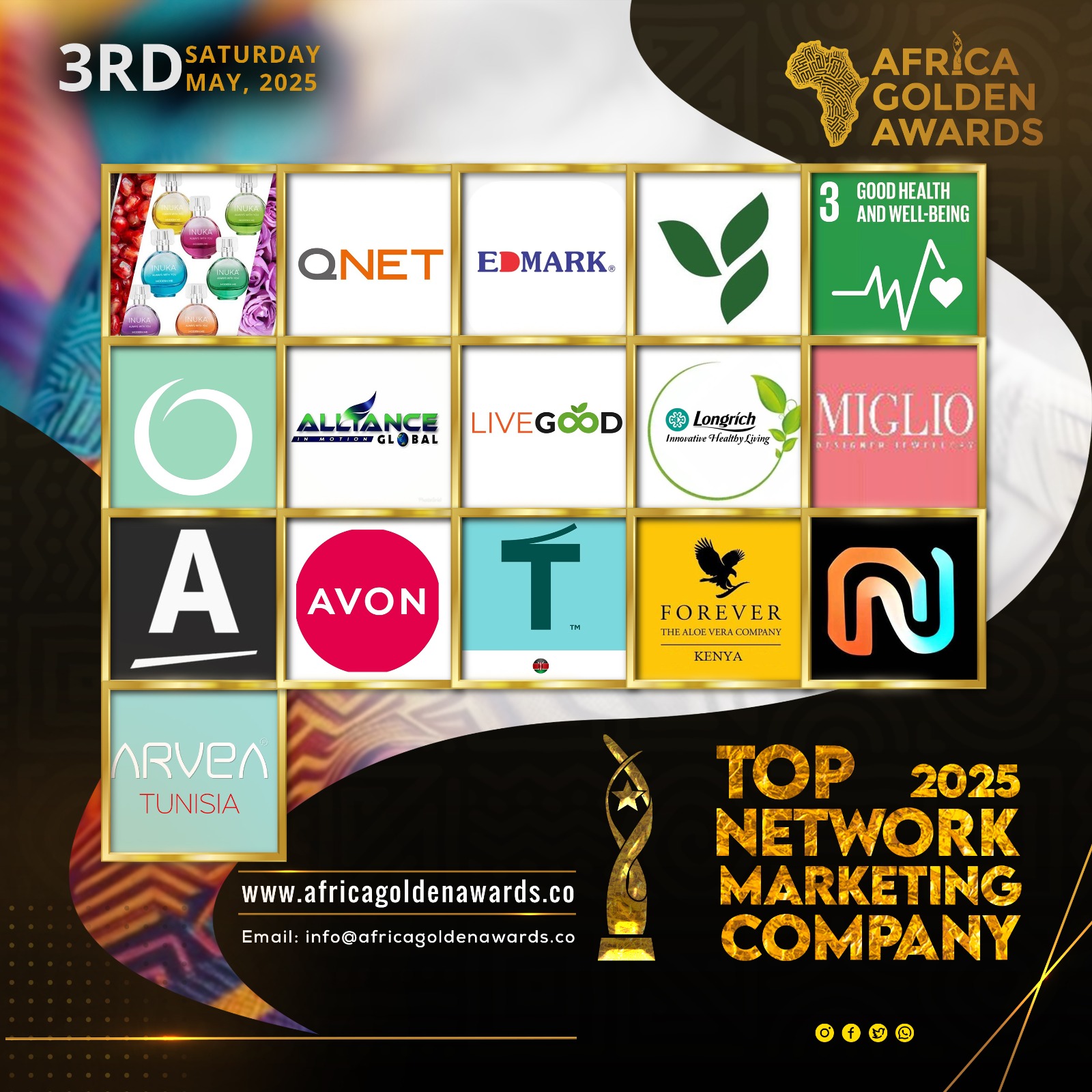 AFRICA GOLDEN TOP NETWORK MARKETING COMPANIES 