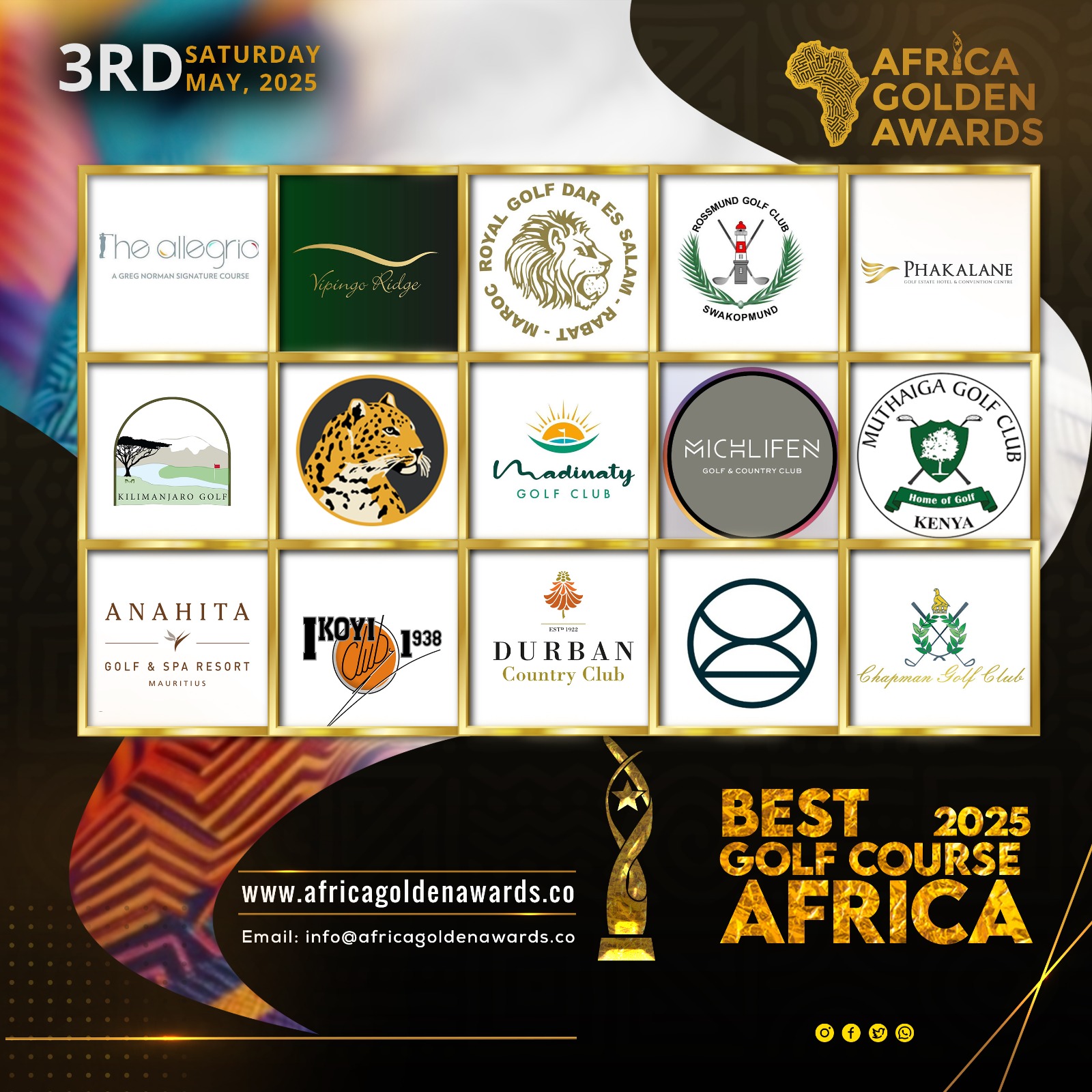 BEST GOLF COURSE AFRICA 